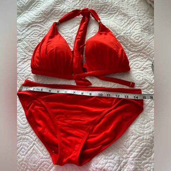 Lauren Ralph Lauren Bathing red suit size S for women’s - Picture 8 of 10
